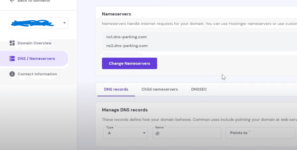 how to add hostinger domain to cloudflare
