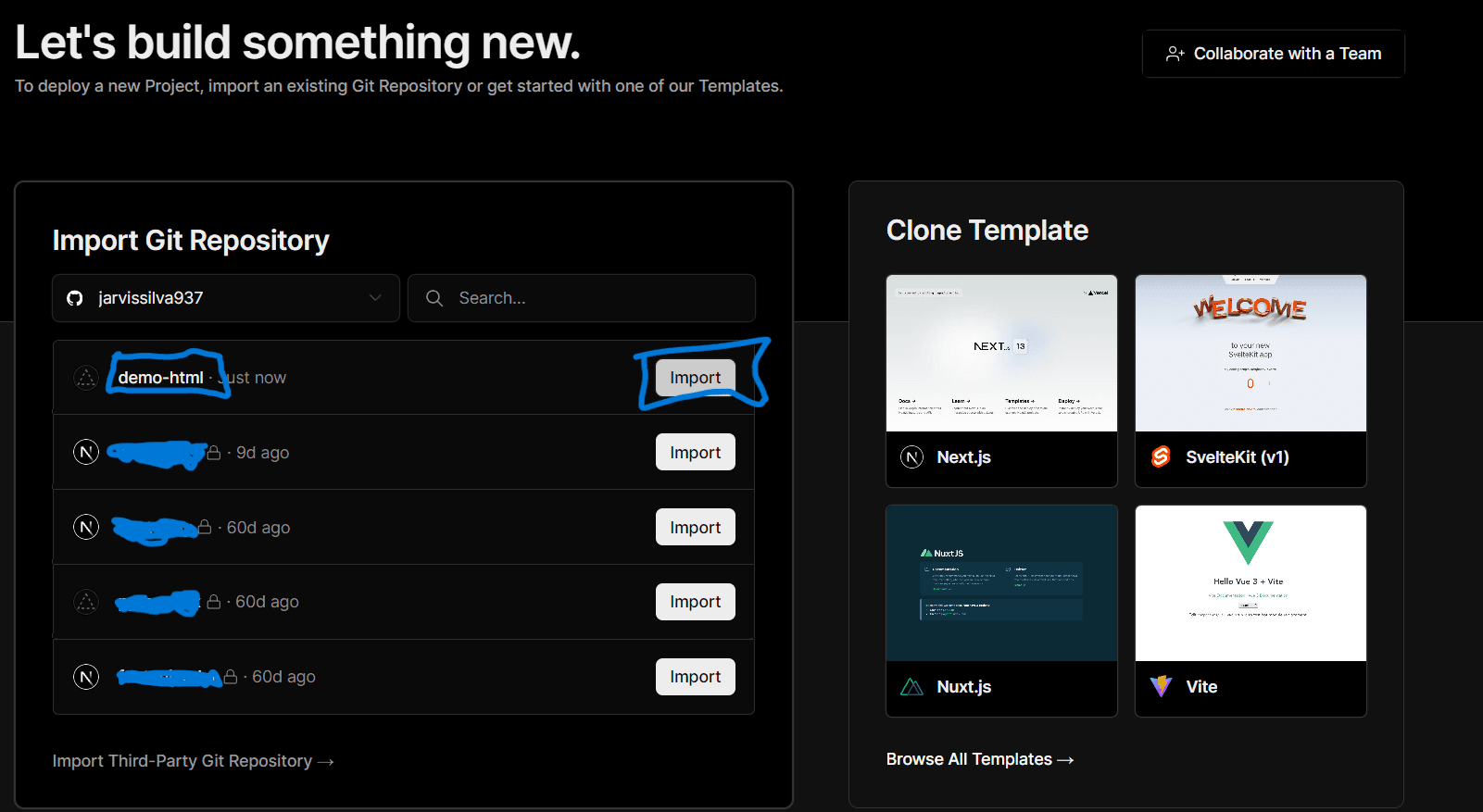 How to deploy static website on vercel for free hostwizly